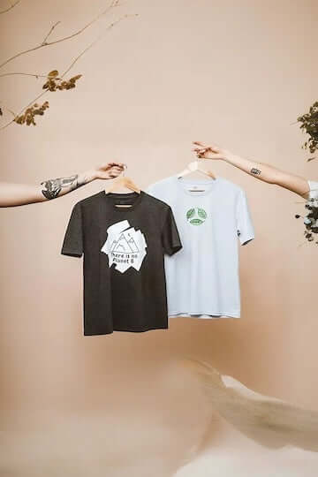 organic cotton tees at ajubee