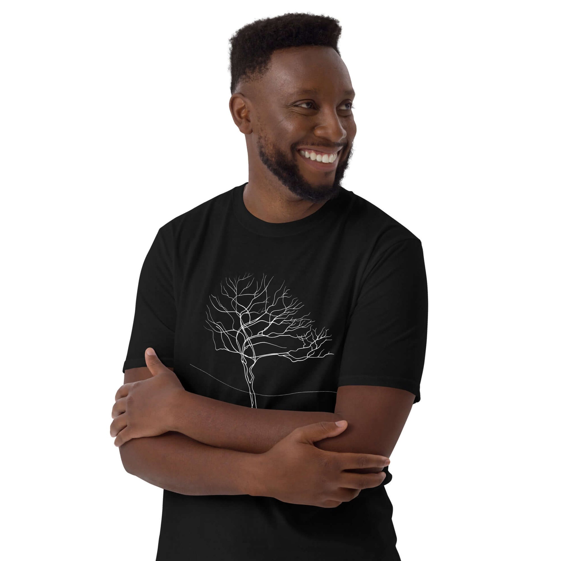 "Eternal Growth" Minimal Art Tee | Ajubee