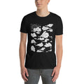 Mystic Clouds Anime T-Shirt - Minimalist Black Tee