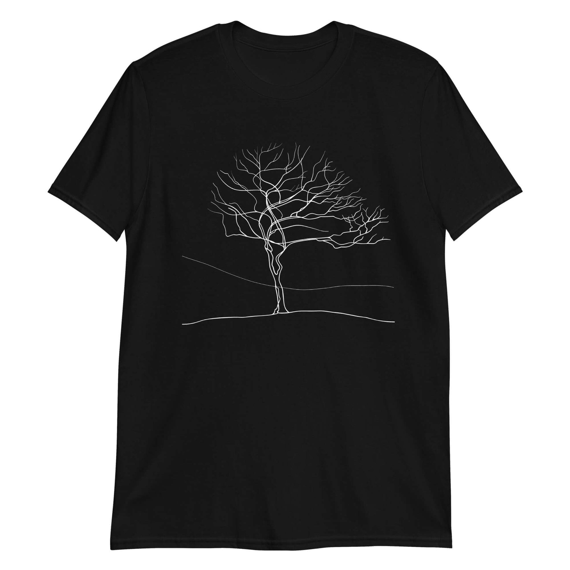 "Eternal Growth" Minimal Art Tee | Ajubee