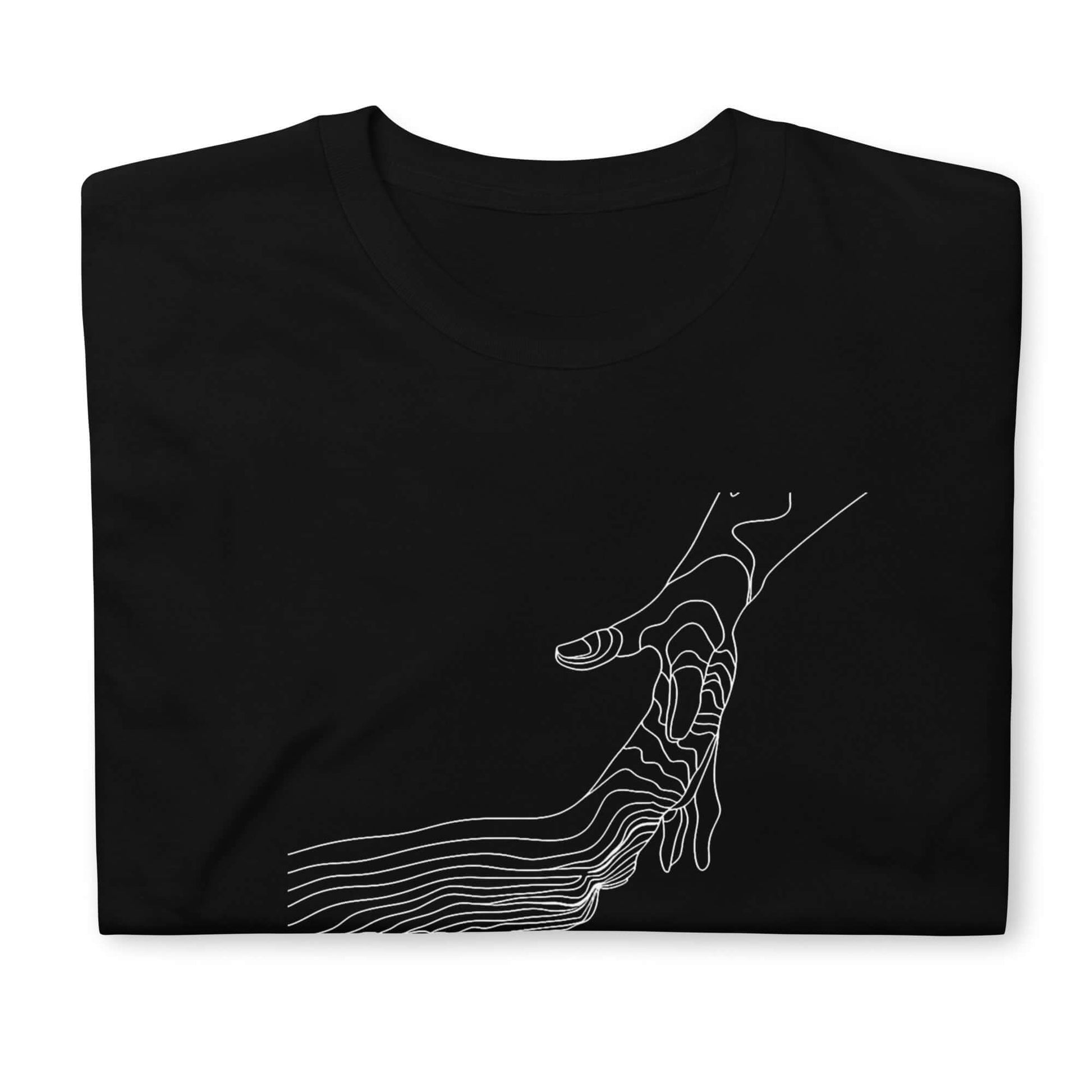 "Connection" Minimal Art Tee - Embrace Unity