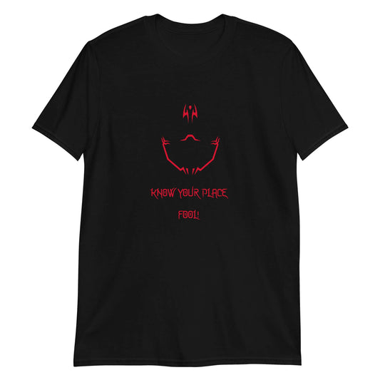 "Know Your Place" Sukuna Tee - Unleash Your Inner Curse