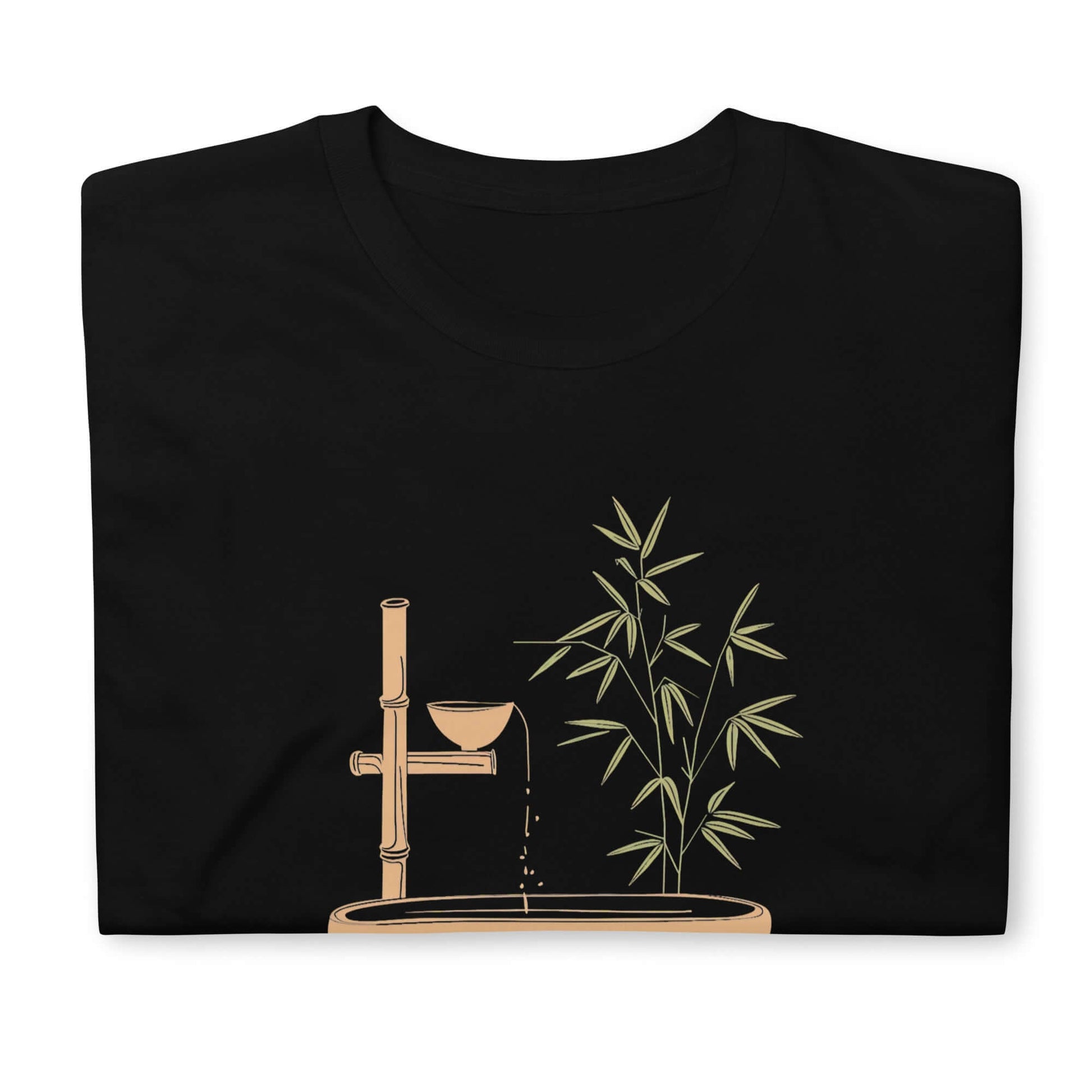 Bamboo Zen Minimalist T-Shirt - Embrace Tranquility