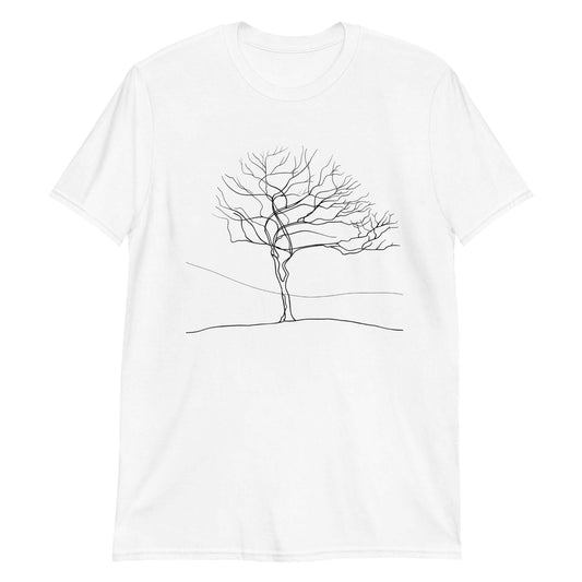 Eternal Growth Minimal Art Tee (White)