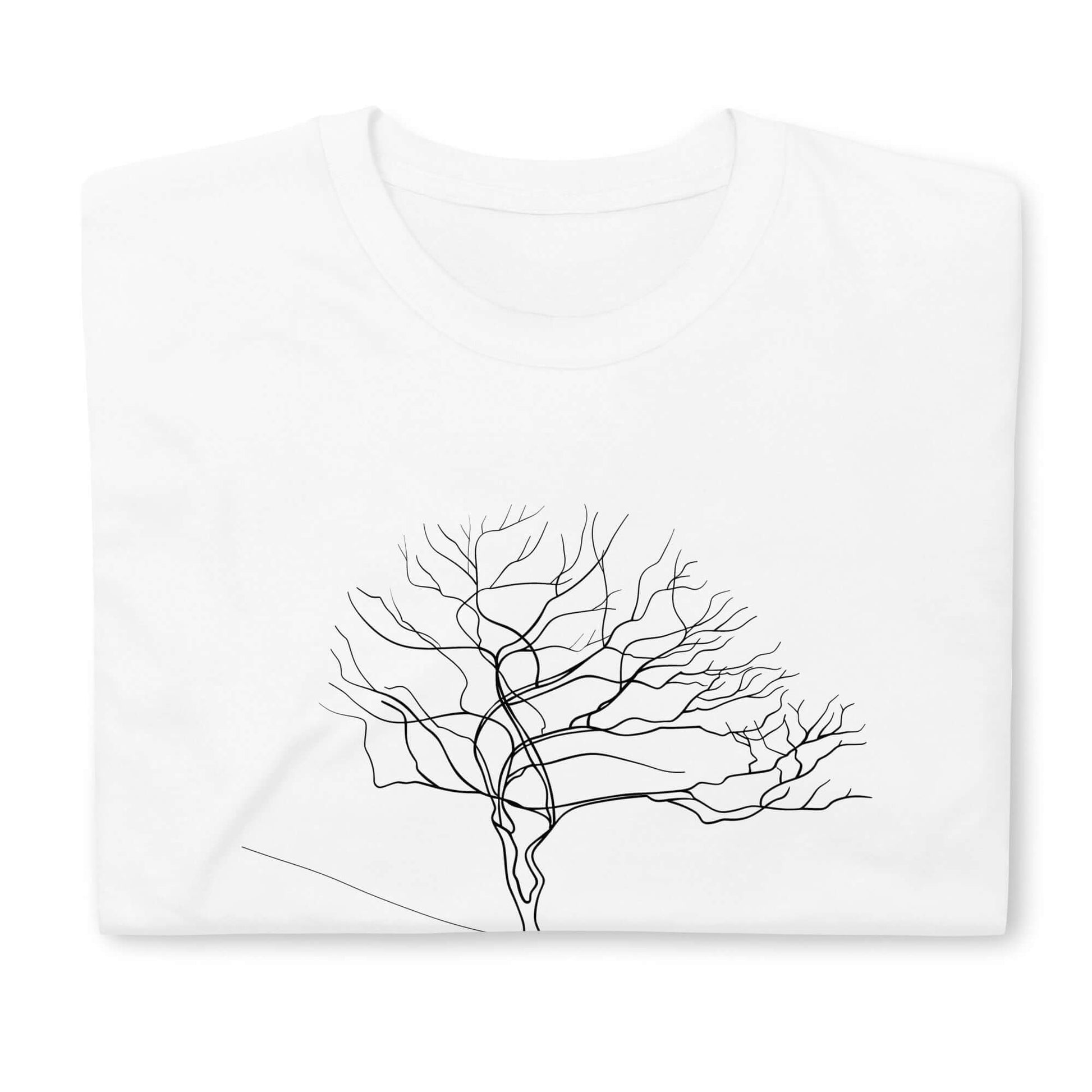 Eternal Growth Minimal Art Tee (White)