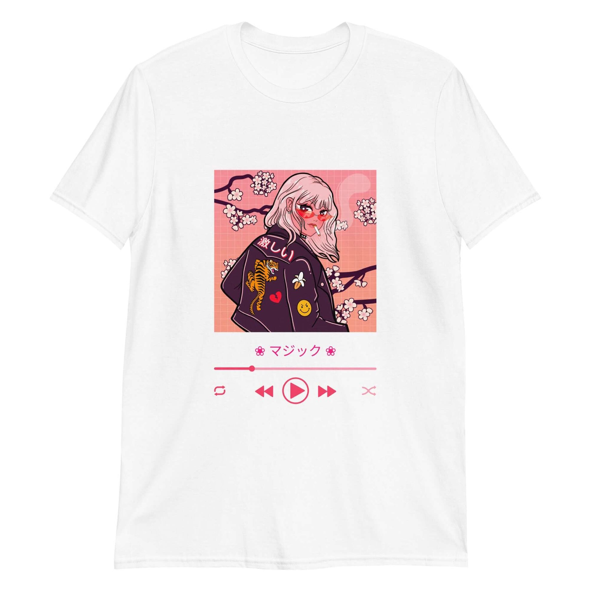 "Magic Sakura" Anime T-Shirt - Embrace Enchantment