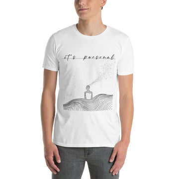 "It's Personal" Minimalist Art T-Shirt (White)