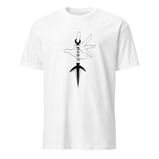 Kunai Ninja Tool Naruto Anime T-Shirt (White)